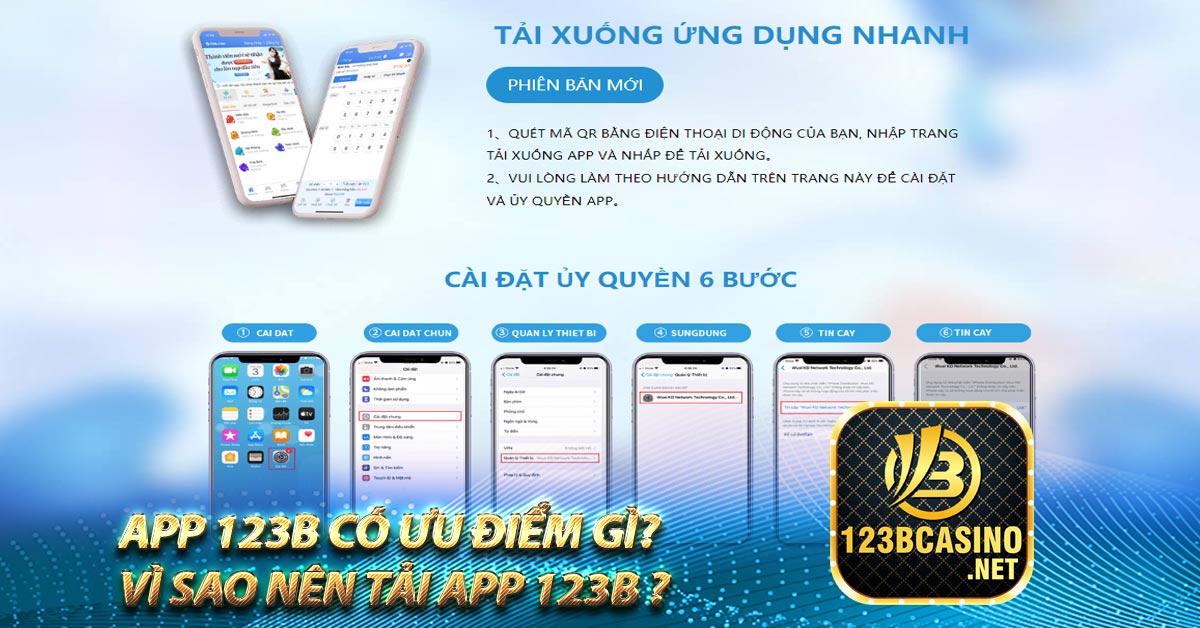 App 123b có ưu điểm gì? Vì sao nên tải app 123b ?