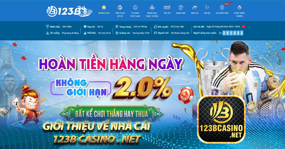 Giới thiệu về nhà cái 123b casino . net 